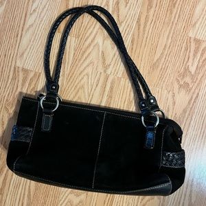 Fossil Black Shoulder Bag